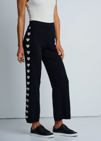 Lisa Todd Love Track Pants - Black