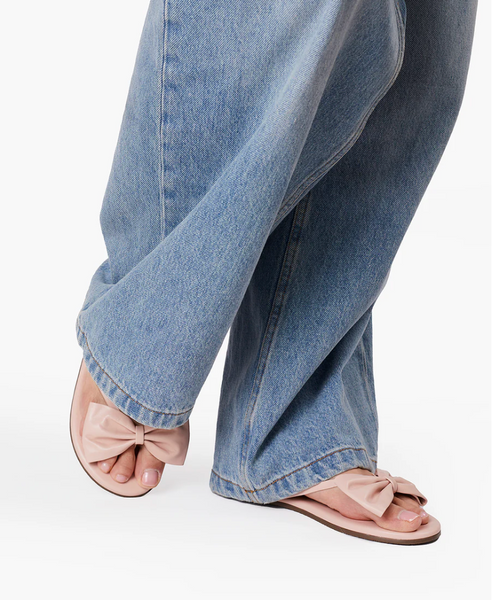 TKEES Lily Oversized Bow Flip Flops