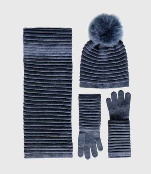 SENTALER Ribbed Gloves - Graphite