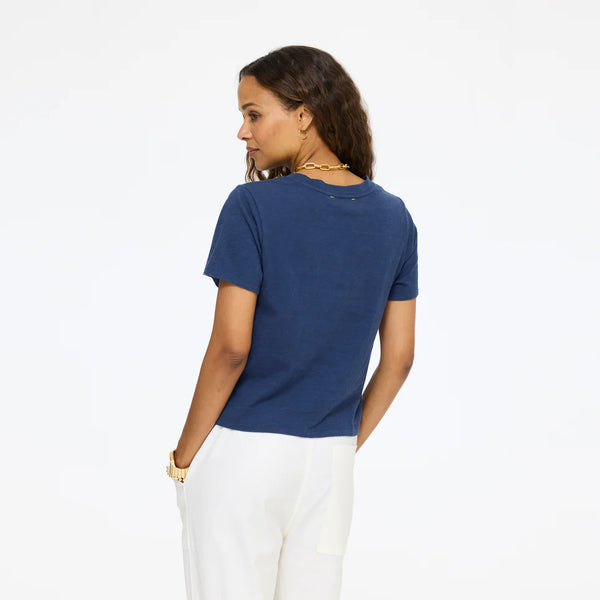 Kerri Rosenthal Slub Tee - Indigo