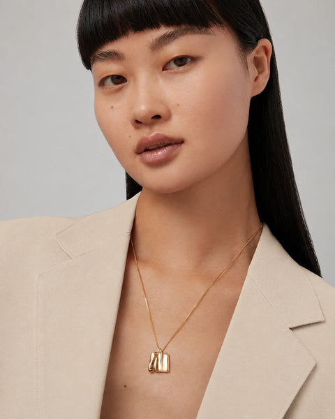Jenny Bird Sundra Pendant Necklace - Gold