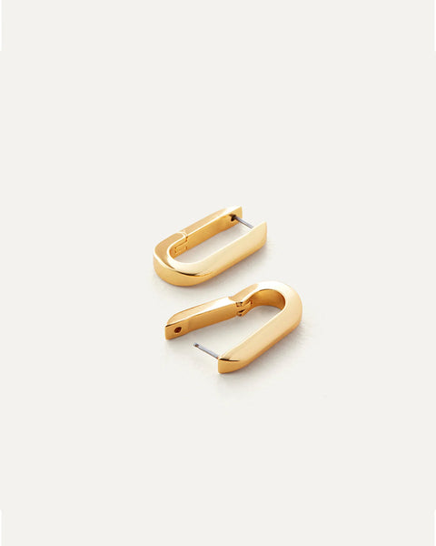 Jenny Bird U-Link Earrings - Gold