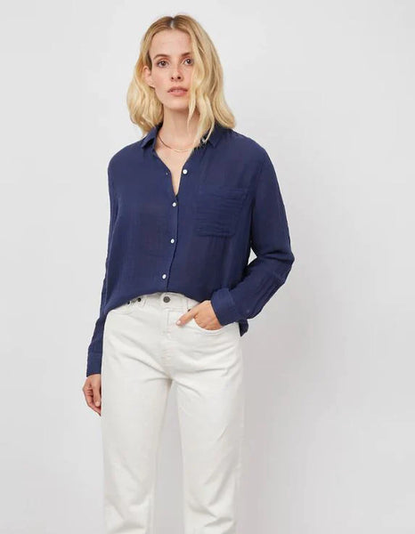 Rails Ellis Shirt- Indigo (Online Only)