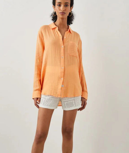 Rails Ellis Shirt- Papaya (Online Only)