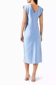 Marella Aquile Dress- Blue