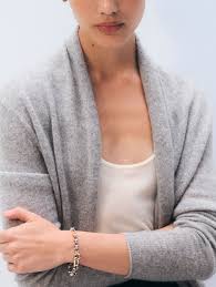 (PRE-ORDER) White + Warren Cashmere Mini Trapeze Cardigan