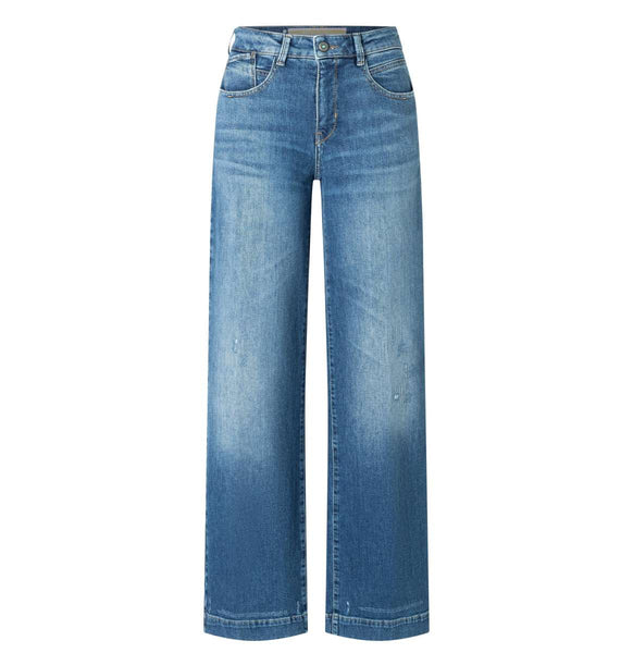 MAC Palazzo Jeans- Vintage Wash