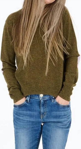 Kerri Rosenthal Patchwork Pullover - Army Green