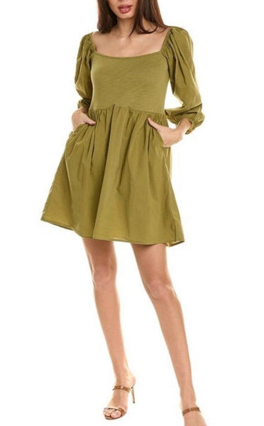 Nation LTD Heddie Dress - Lichen