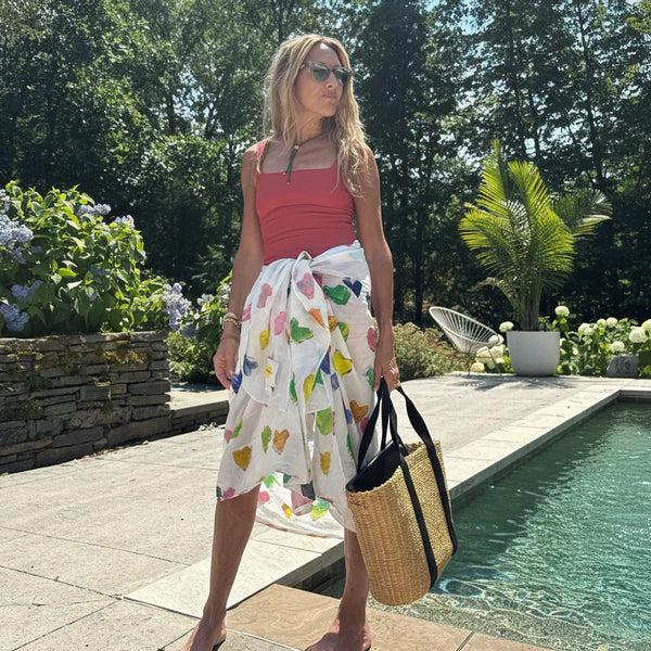 Kerri Rosenthal Tiny Drops of Love Sarong