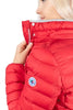 Eleven Elfs Shannon Vegan Down Coat - Red