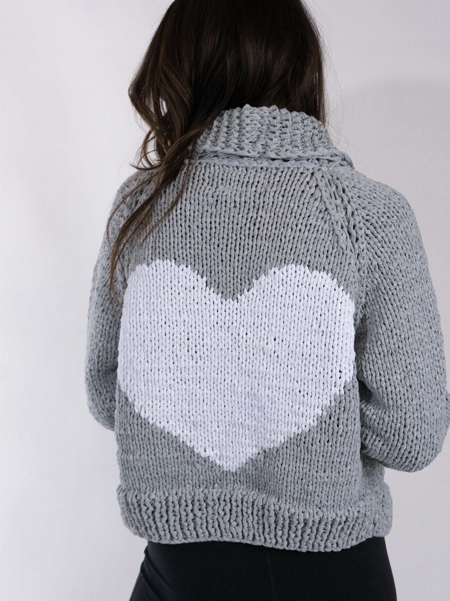 PRE SALE- GOGO Jersey Classic Heart Cardi - Gym Class