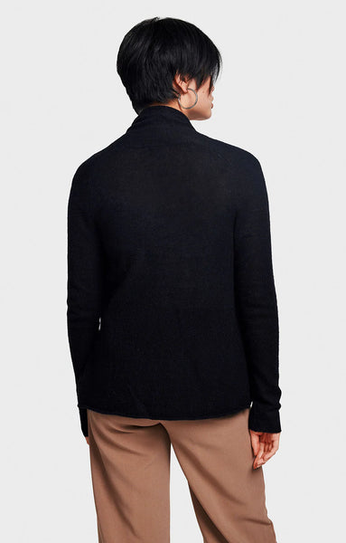 (PRE-ORDER) White + Warren Cashmere Mini Trapeze Cardigan