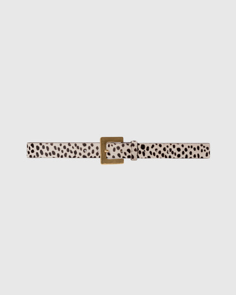 Black Suede Studio Noir Belt