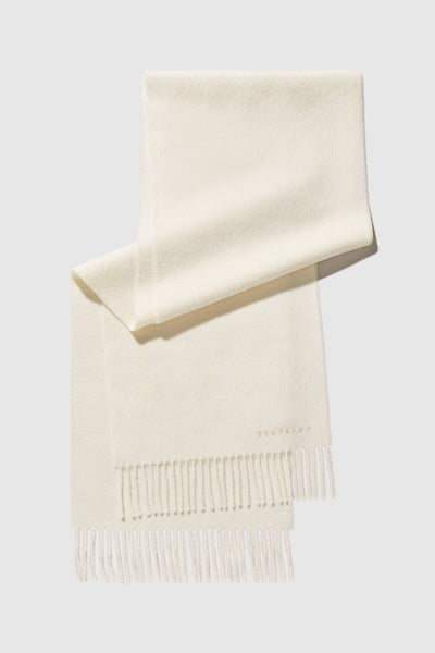 IVORY BABY ALPACA CLASSIC SCARF